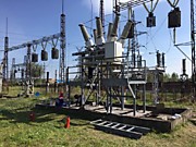 Монтаж элегазового выключателя 