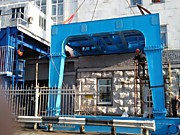 Монтаж полукозловогокрана
